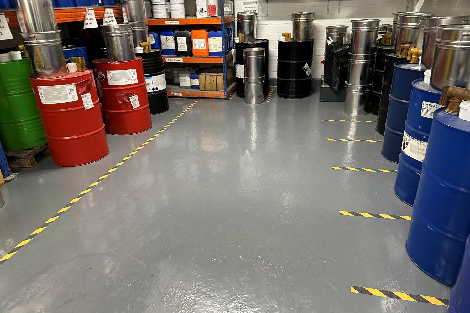 Storage of large canisters