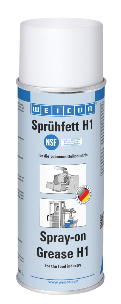 Spray-on Grease H1 | lubricant for the food sector NSF H1 Spray-on Grease H1 | lubricant for the food sector NSF H1