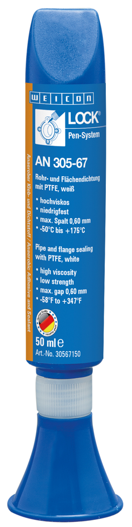 WEICONLOCK® AN 305-67 Pipe and Flange Sealing | with PTFE, low viscosity WEICONLOCK® AN 305-67 Pipe and Flange Sealing | with PTFE, low viscosity