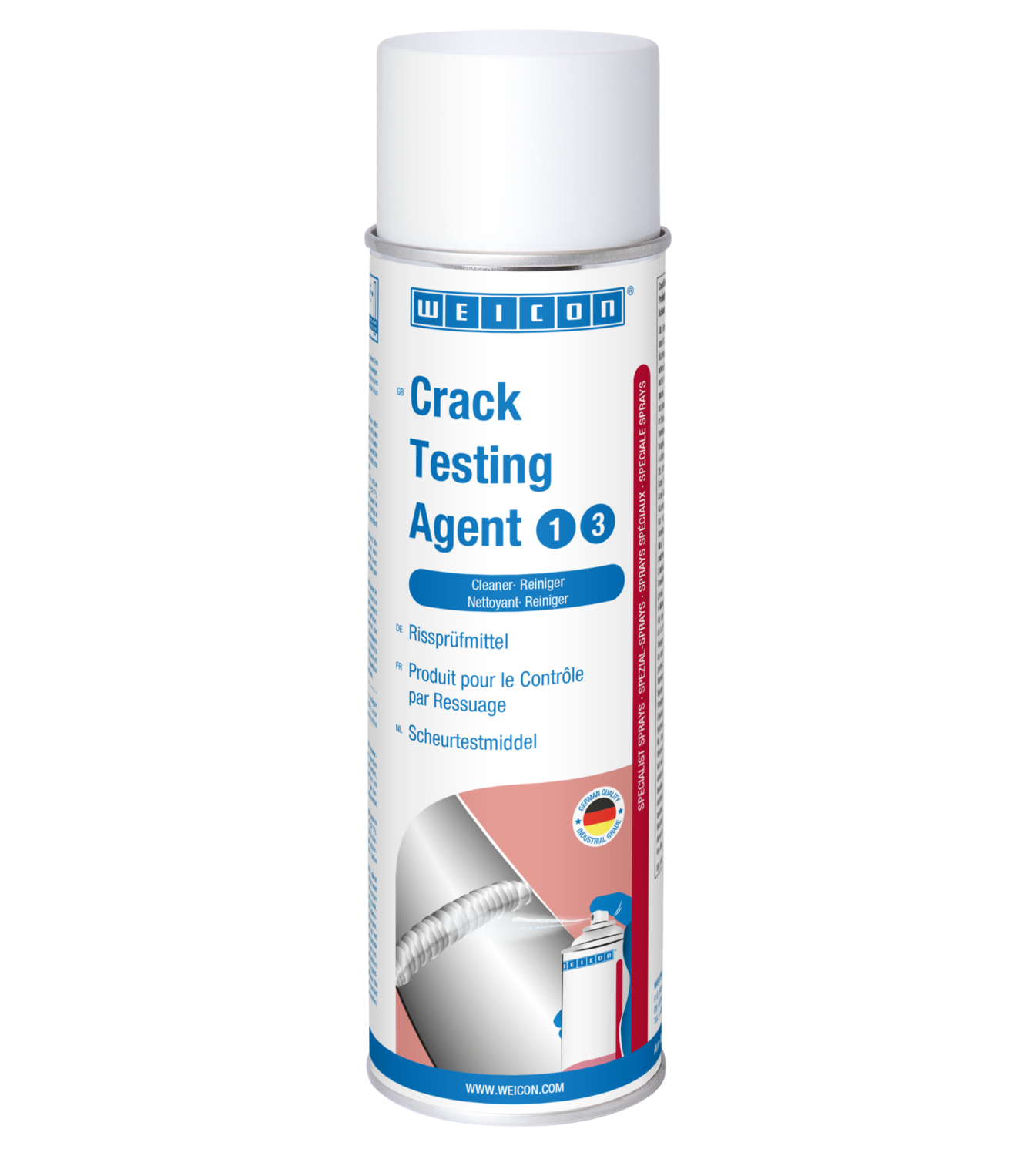 Crack Testing Agent Cleaner | cleaner for non-destructive material testing