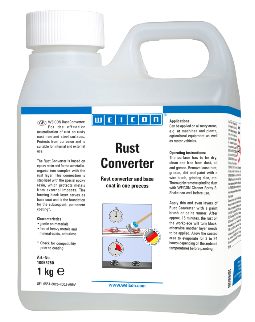 Rust Converter | for the neutralisation of rust