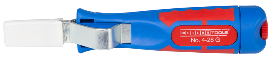 Cable Stripper No. 4 - 28 G | with 2C handle including straight blade and protective cap, working range 4 - 28 mm Ø