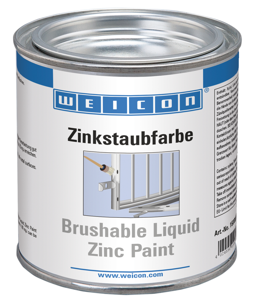 Brushable Liquid Zinc Paint | corrosion protection based on metal pigment coating Brushable Liquid Zinc Paint | corrosion protection based on metal pigment coating