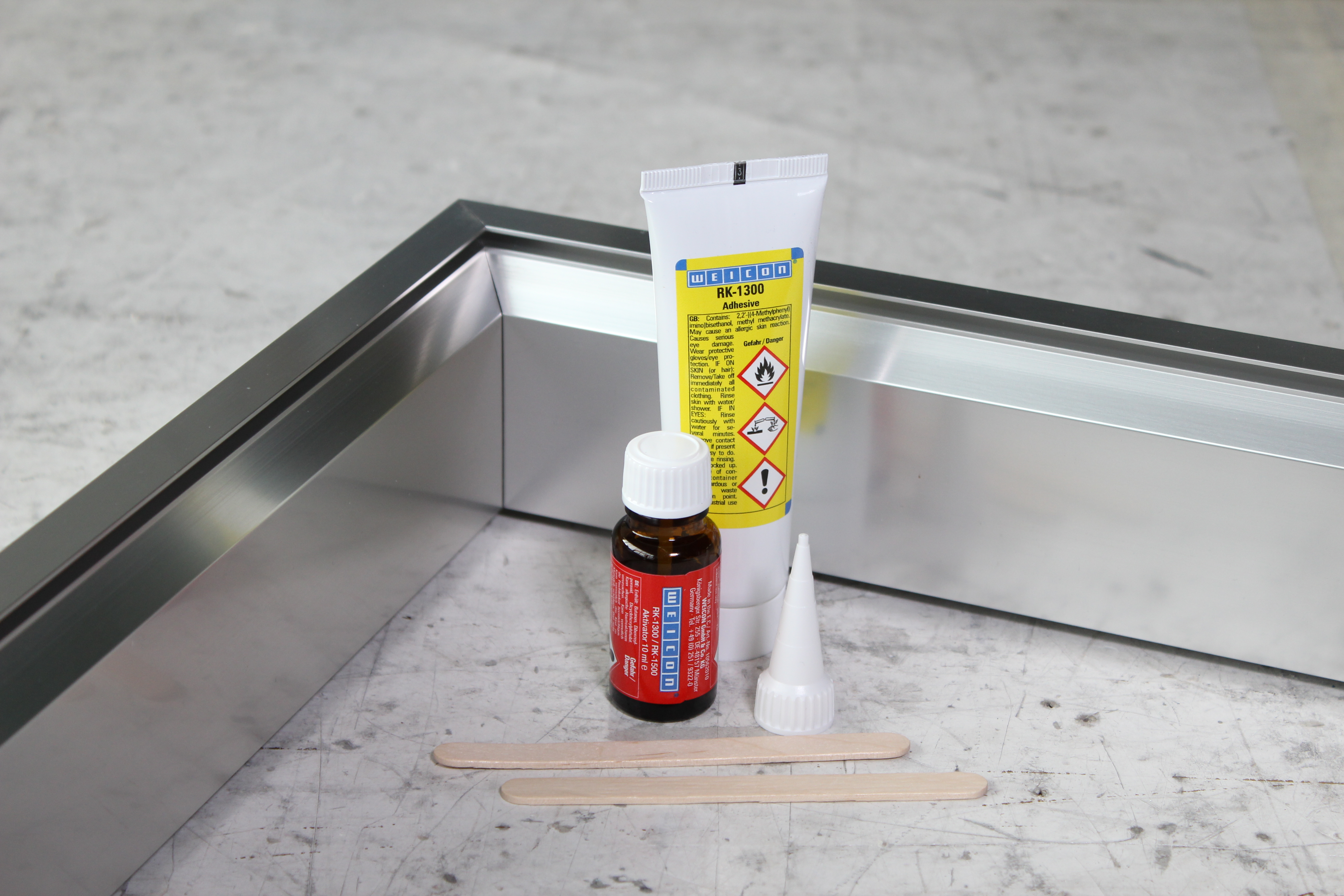 Aluminium Minute Adhesive | liquid metal epoxy adhesive