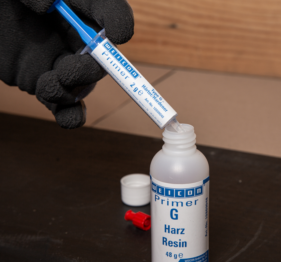 Belt Repair-Kit | polyurea repair and coating compound for rubber surfaces, work pack