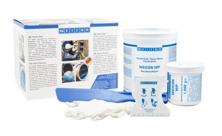 WEICON WP | ceramic-filled epoxy resin system for wear protection coating