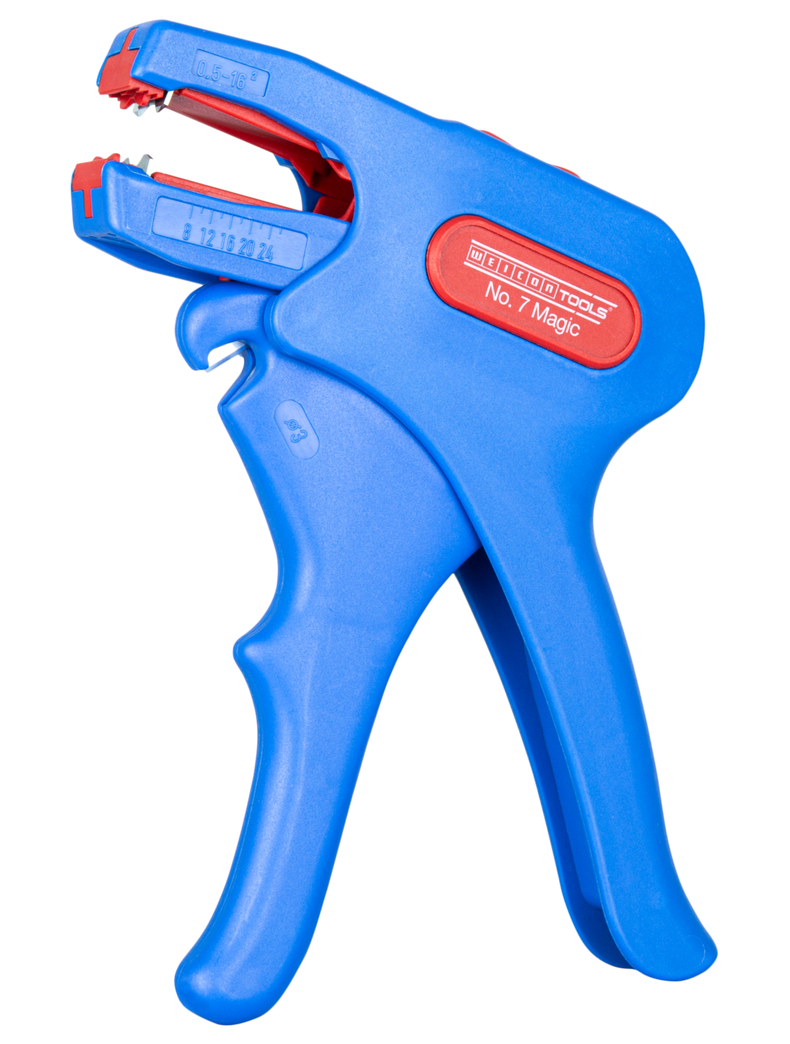 Wire Stripper No. 7 Magic | for cable stripping and skinning, working range flexible 0,5 - 16,0 mm² / solid 0,5 - 10,0 mm² Wire Stripper No. 7 Magic | for cable stripping and skinning, working range flexible 0,5 - 16,0 mm² / solid 0,5 - 10,0 mm²