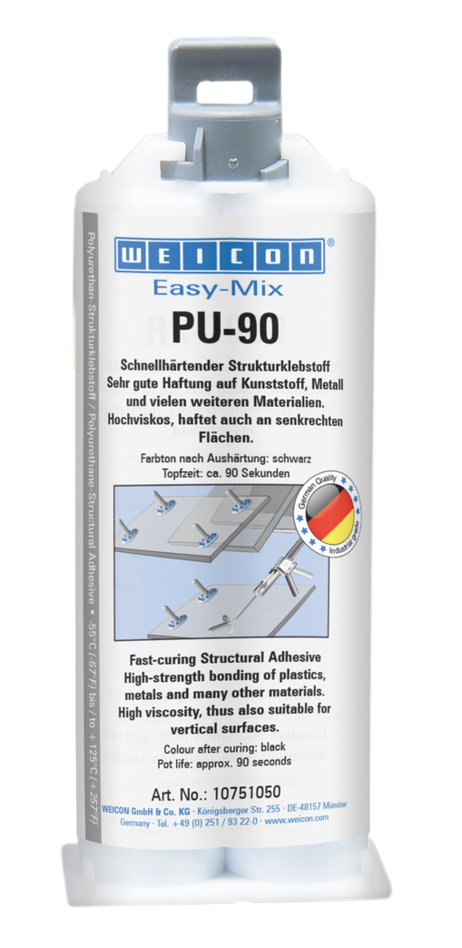 Easy-Mix PU-90 Polyurethane Adhesive | polyurethane adhesive, high strength, pot life approx. 90 seconds