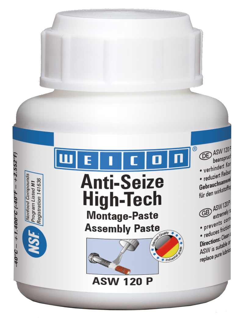 Anti-Seize High-Tech Assembly Paste | metal-free lubricant and release agent paste