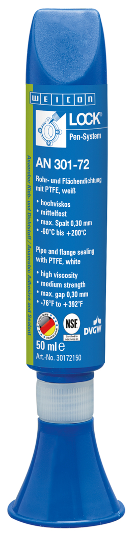 WEICONLOCK® AN 301-72 Pipe and Flange Sealing | with PTFE, medium strength, high-temperature-resistant