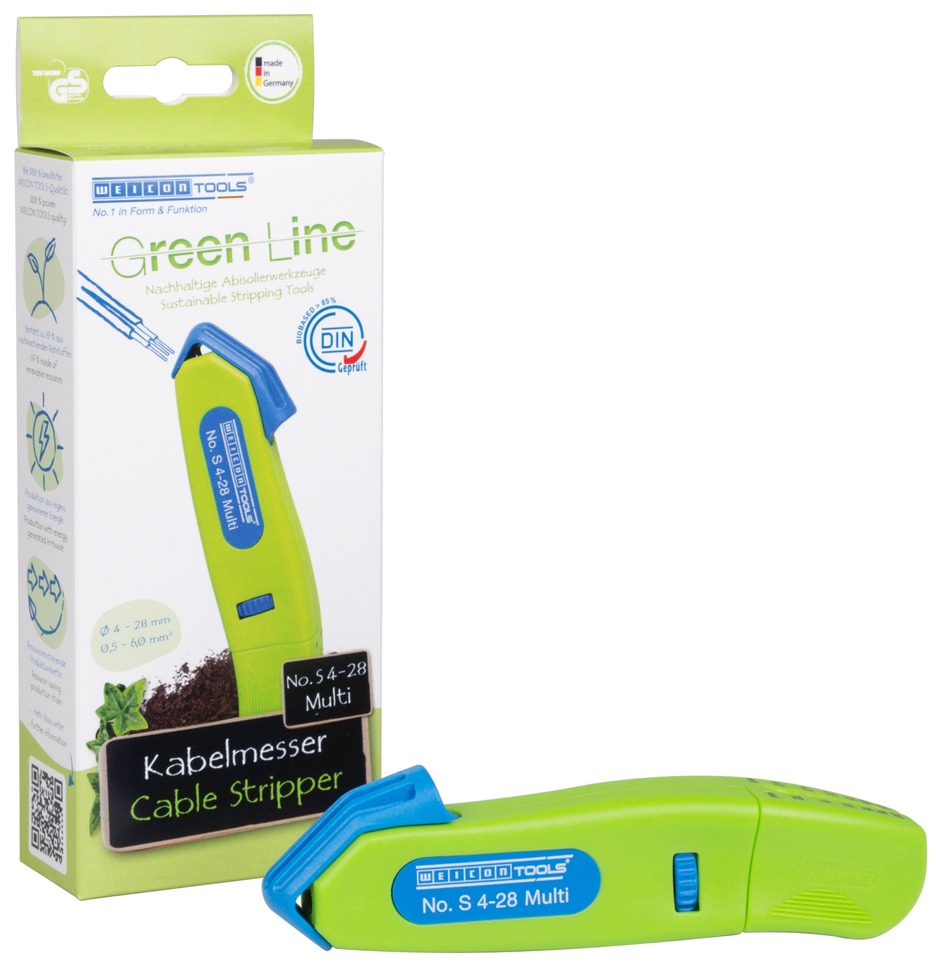 Cable Stripper No. S 4 - 28 Multi Green Line