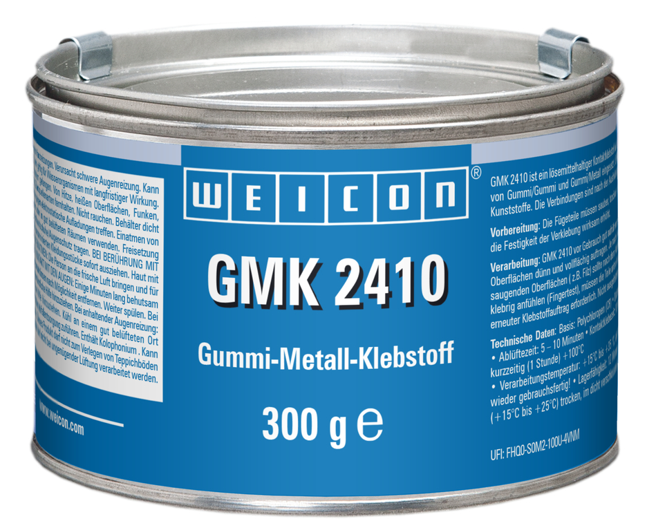 GMK 2410 Contact Adhesive | high-strength and fast-curing 1C rubber-metal adhesive GMK 2410 Contact Adhesive | high-strength and fast-curing 1C rubber-metal adhesive