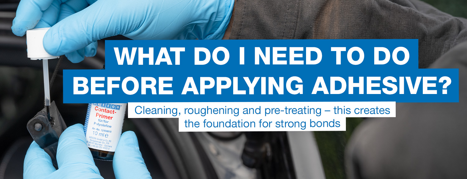 adhesive primer, contact primer, car repair, gloves, bottle applicator