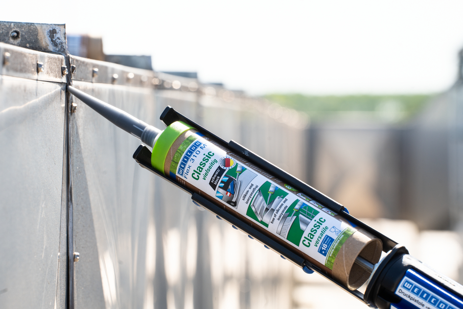 Flex 310 M® Classic MS-Polymer | elastic adhesive based on MS-Polymer in Presspack packaging for fatigue-free working