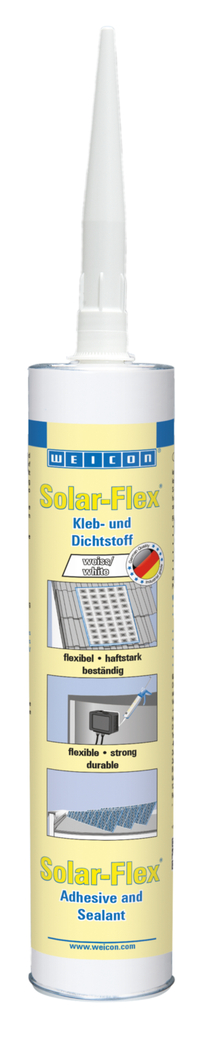 Solar-Flex® MS-Polymer | weather-resistant adhesive and sealant for the solar sector, based on MS-Polymer