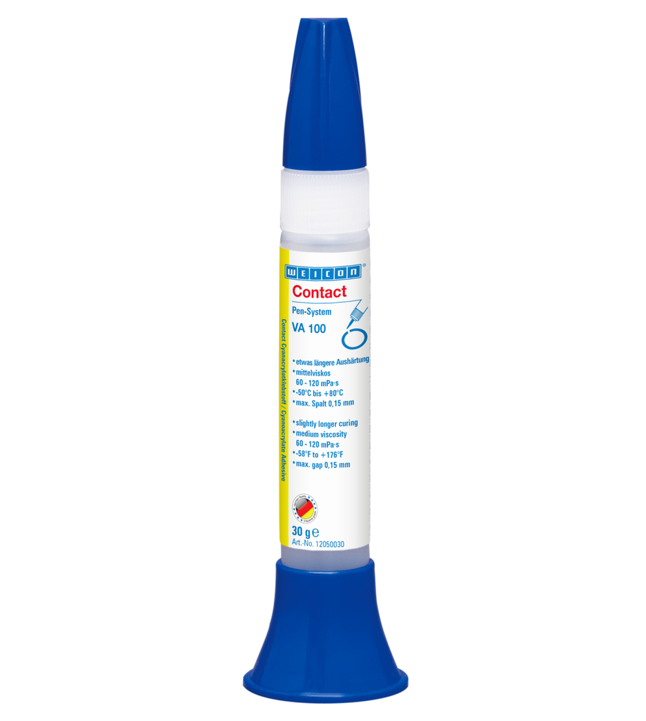 WEICON Contact VA 100 Cyanoacrylate Adhesive | instant adhesive for metal, plastic and rubber WEICON Contact VA 100 Cyanoacrylate Adhesive | instant adhesive for metal, plastic and rubber