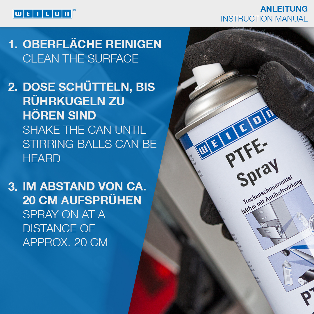 what is the best lubricant to use Dry Film PTFE Lubricant Spray | PROTEAN main image 0