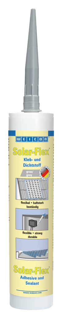 Solar-Flex® MS-Polymer | weather-resistant adhesive and sealant for the solar sector, based on MS-Polymer