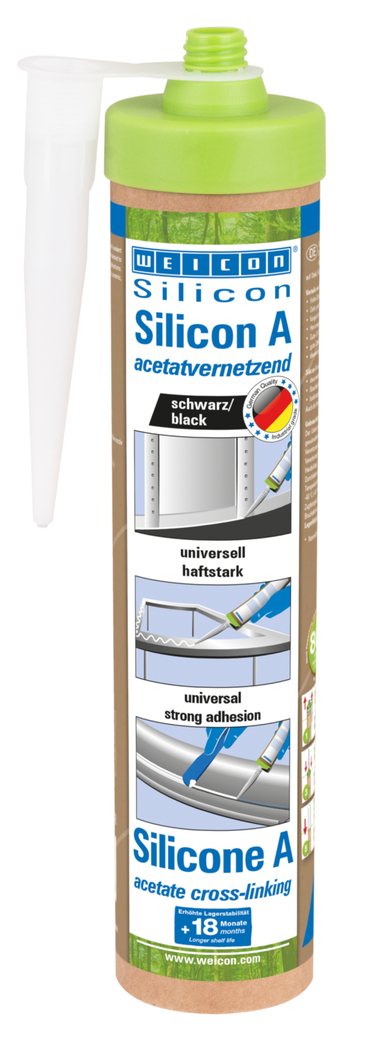 Silicone A | acetoxy-curing and fungicidal sealant