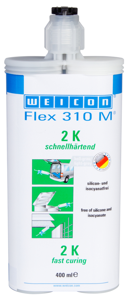 Flex 310 M® 2 K MS-Polymer | elastic adhesive based on hybrid polymer, fast-curing