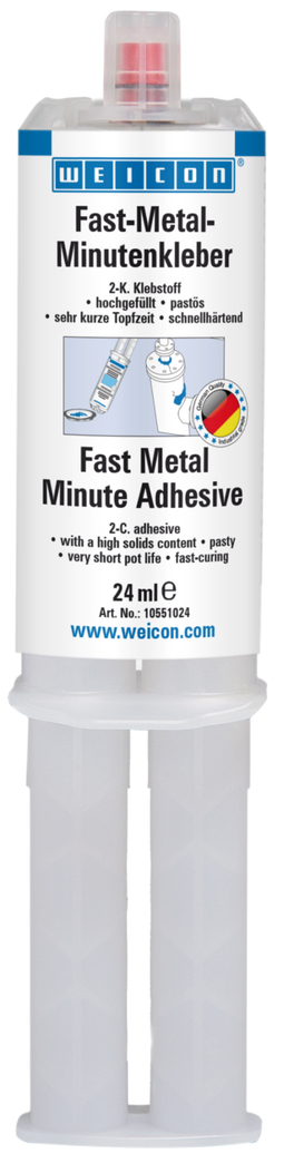 Fast-Metal Minute Adhesive | liquid metal epoxy resin adhesive