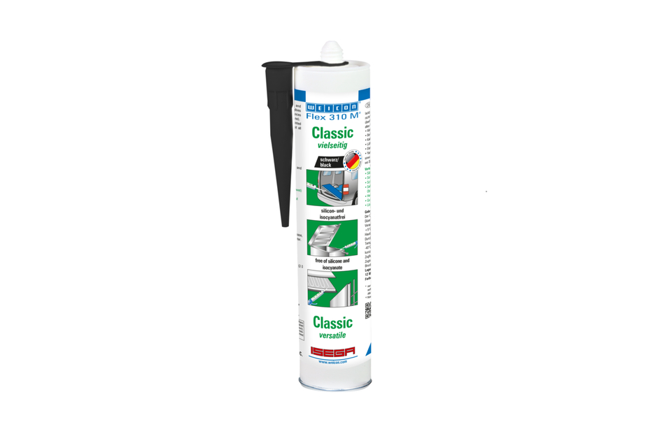 Flex 310 M® Classic MS-Polymer | elastic adhesive based on MS-Polymer in Presspack packaging for fatigue-free working Flex 310 M® Classic MS-Polymer | elastic adhesive based on MS-Polymer in Presspack packaging for fatigue-free working