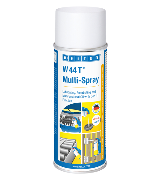 W 44 T®  Multi-Spray | lubricating and multifunctional oil with 5-fold function