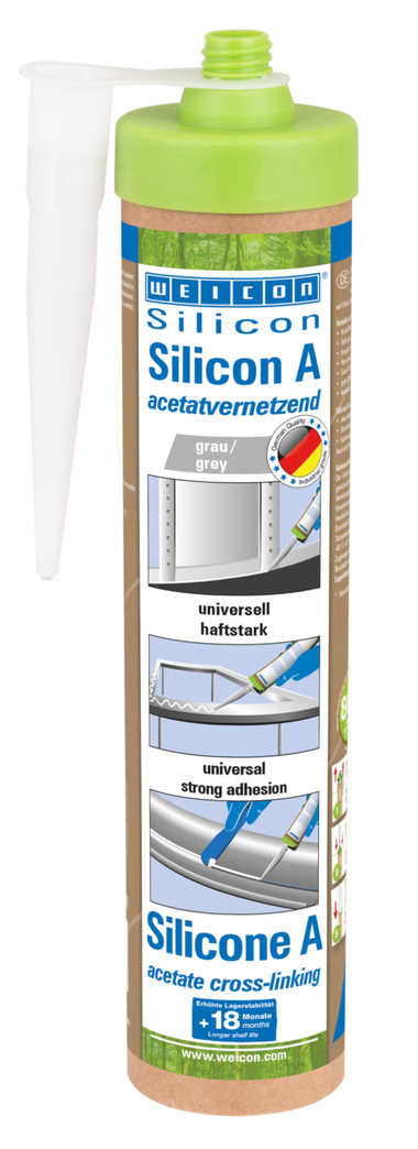 Silicone A | acetoxy-curing and fungicidal sealant