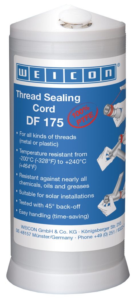 Thread Sealing Cord DF 175 | solid gasket Thread Sealing Cord DF 175 | solid gasket