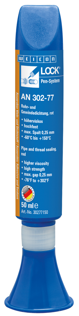 WEICONLOCK® AN 302-77 Pipe and thread sealing | for large threaded parts and flanges, high strength WEICONLOCK® AN 302-77 Pipe and thread sealing | for large threaded parts and flanges, high strength