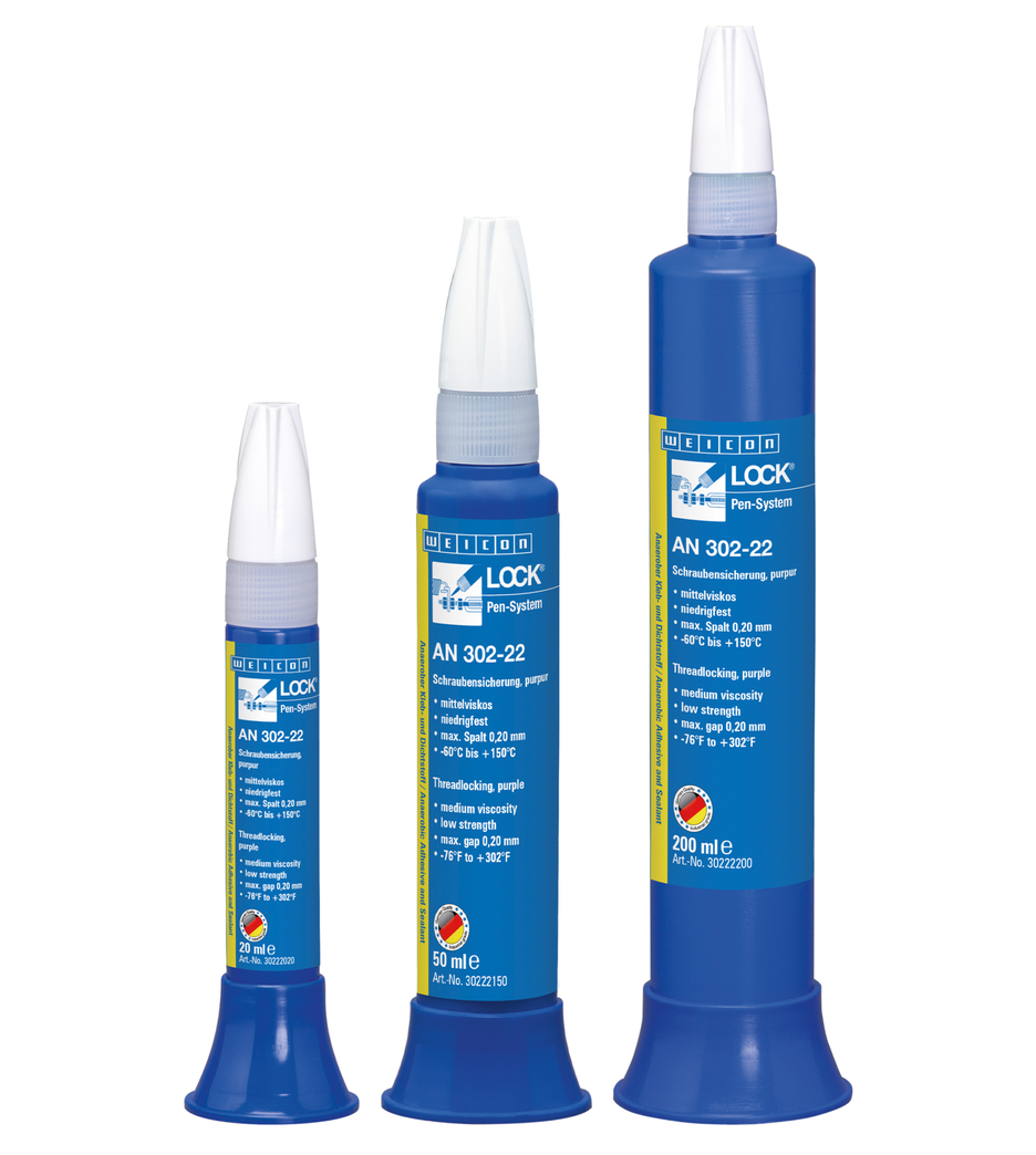 WEICONLOCK® AN 302-22 Threadlocking | low strength, medium viscosity