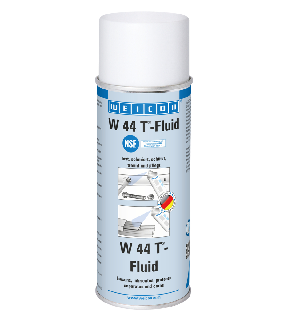 W 44 T®-Fluid | lubricating and multifunctional oil for the food sector NSF H1