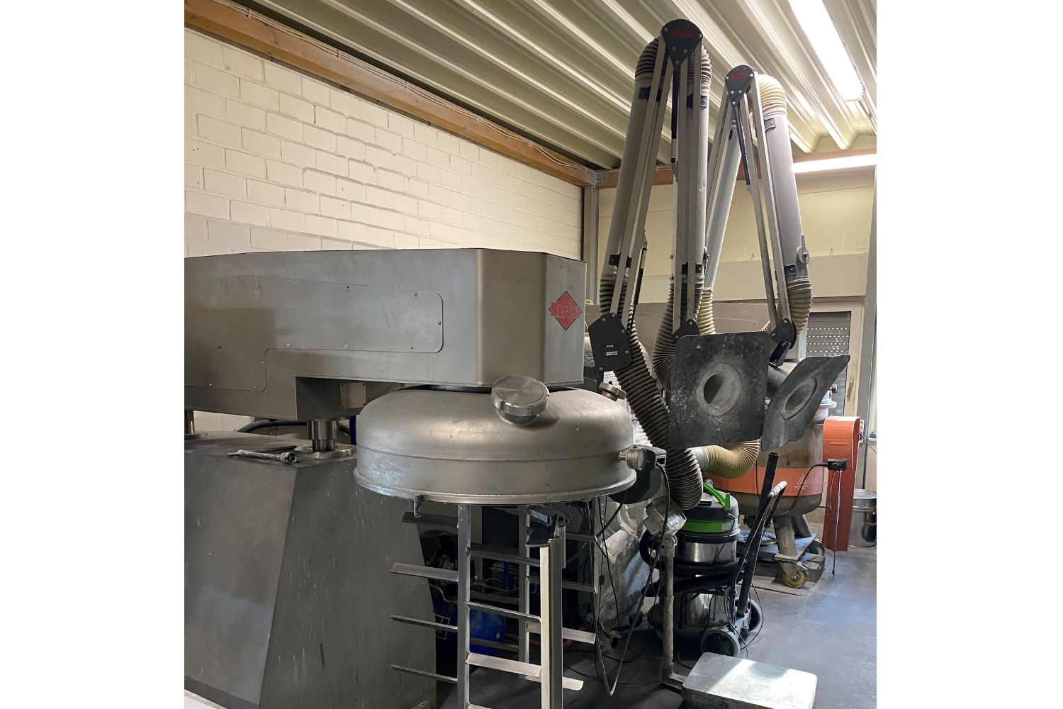 Large machine in a room