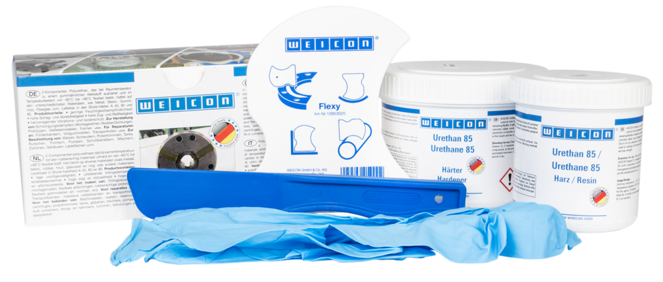 Urethane 85 | pasty polyurea repair and coating compound,  work pack Urethane 85 | pasty polyurea repair and coating compound,  work pack