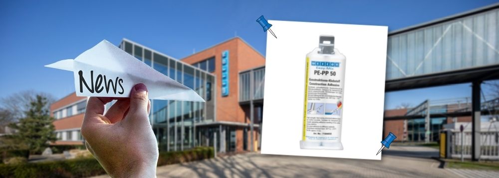 Pressemeldung_Easy-Mix PE-PP 50_Weicon_10665050 Bonding low surface energy plastics