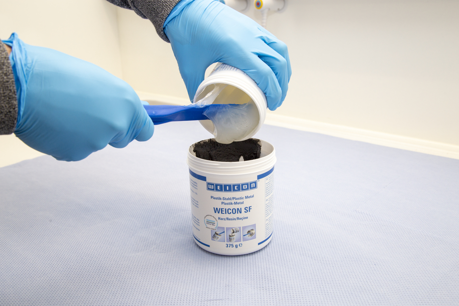 WEICON SF | steel-filled epoxy resin system for repairs and moulding DNV-certified