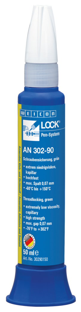 WEICONLOCK® AN 302-90 Threadlocking | high strength, extremely low viscosity WEICONLOCK® AN 302-90 Threadlocking | high strength, extremely low viscosity