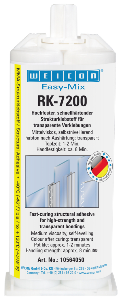 Easy-Mix RK-7200 Structural Acrylic Adhesive | structural acrylic adhesive, impact-resistant