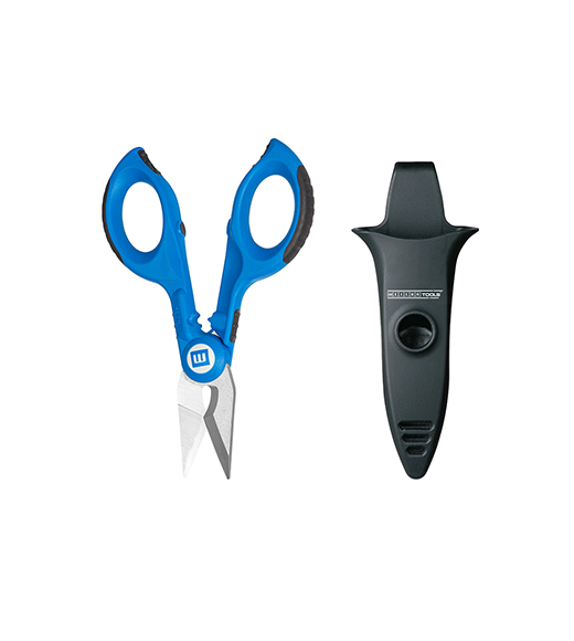 Cable Scissors No. 35 | with 2C handle for more safety incl. stripping and crimping function