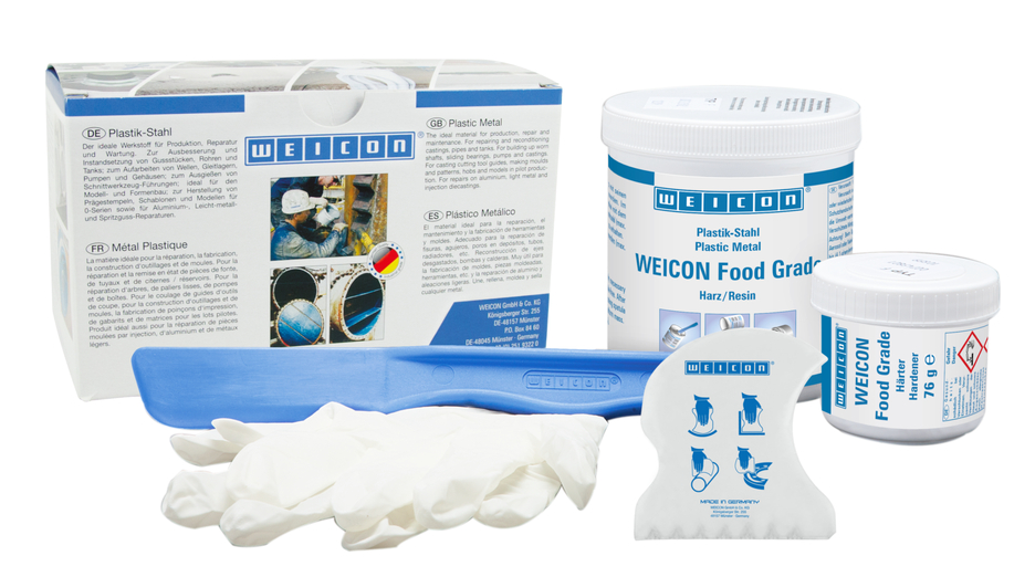 WEICON Food Grade | mineral-filled epoxy resin system WEICON Food Grade | mineral-filled epoxy resin system