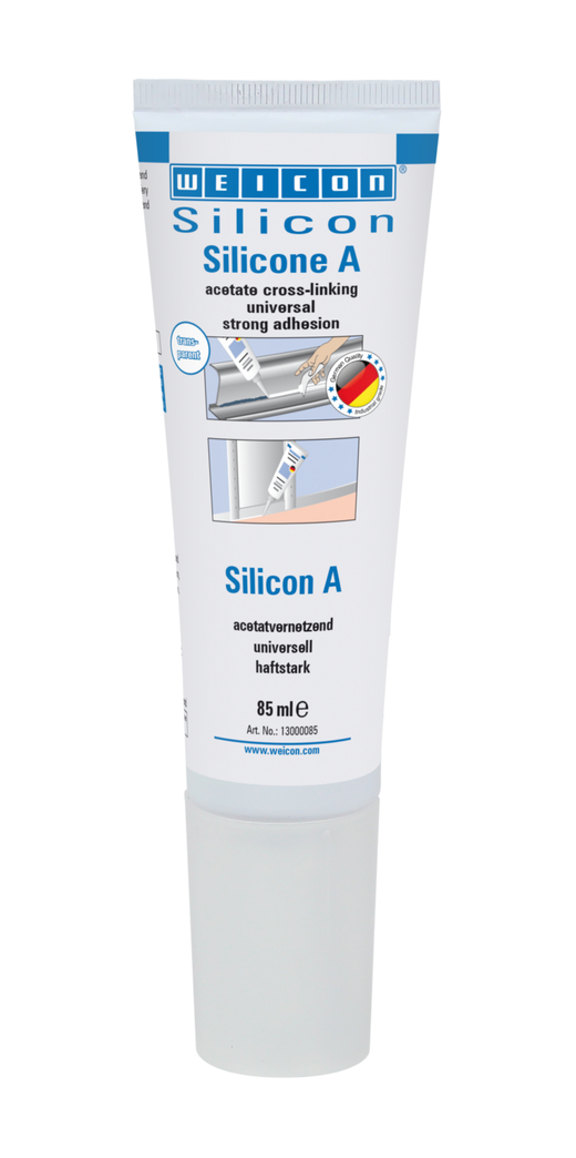 Silicone A | acetoxy-curing and fungicidal sealant